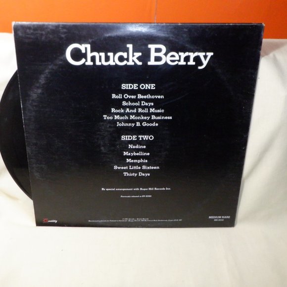 ~~~ CHUCK BERRY ~~~ Chuck Berry's Greatest Hits - Picture 2 of 2
